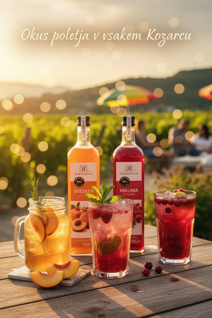 breskov sirup za poletne osvežilne napitke